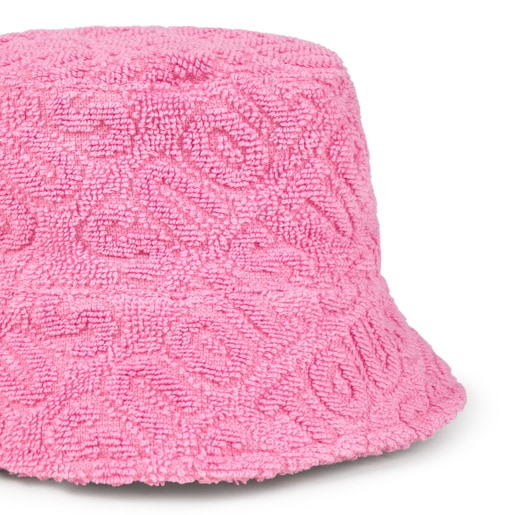 Sun hat in Logo pink