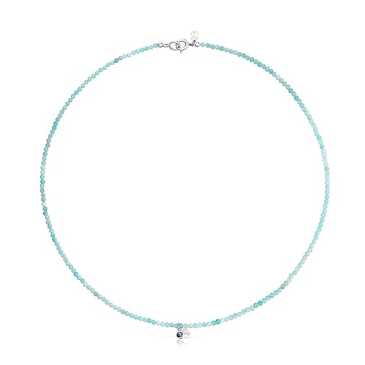 Turquoise nylon TOUS Nylon Basics Necklace | TOUS