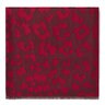 Красный жаккардовый платок-фуляр Leo Garnet