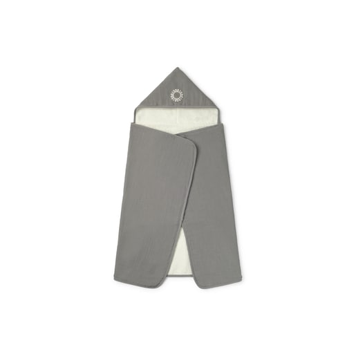 Capa de bany per a nadó Classic gris