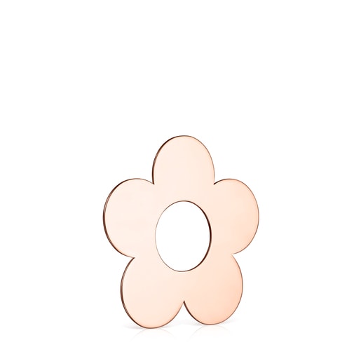 Большая подвеска-цветок Hold Metal из розового вермеля