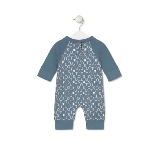 Pelele de bebé Soft marino