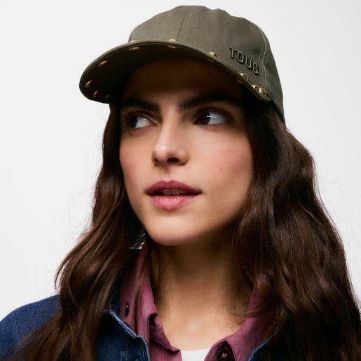 Khaki Cap TOUS Jewelry Studs