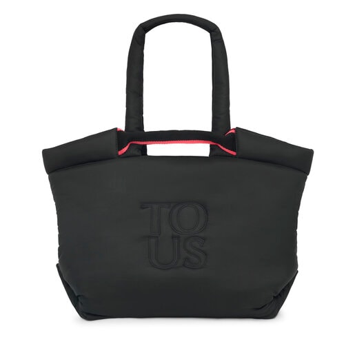 Large black TOUS Balloon Soft Tote bag