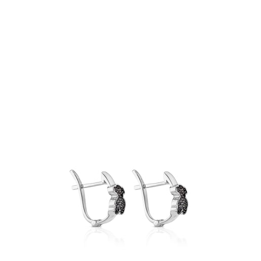 Silver TOUS Gen earrings with spinels