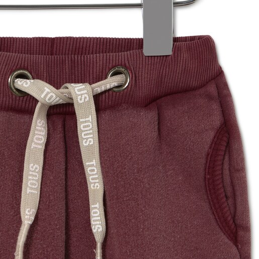 Joggers in Casual maroon