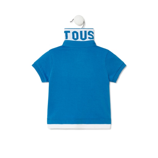 Polo t-shirt in Casual blue