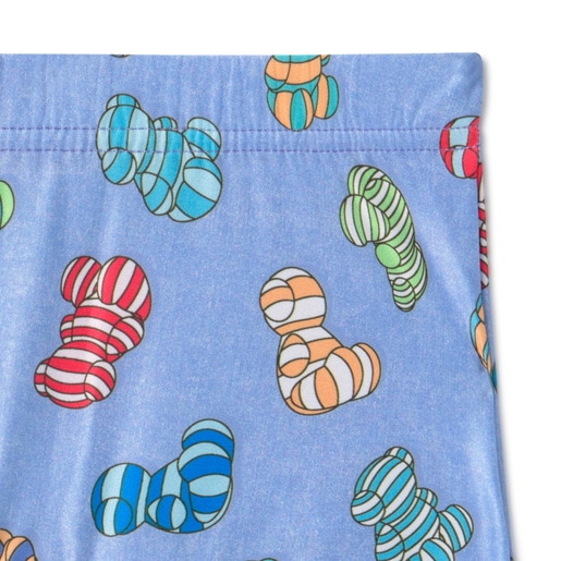 Bañador bóxer de niño Candy azul