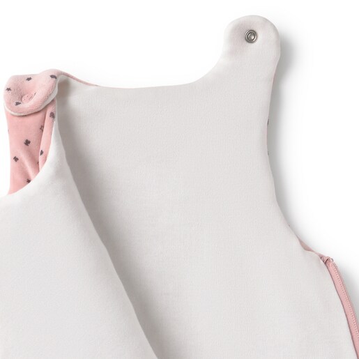 Baby sleeping bag in Mini Pink