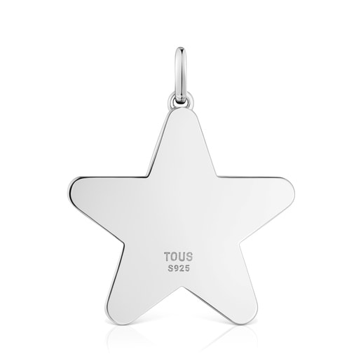 Pendente a stella in argento medio da 29 mm Sweet Dolls