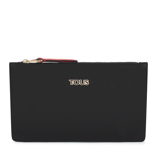 Trousse de toilette plate Shelby noire