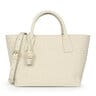 Beige Tragetasche Sherton aus Leder