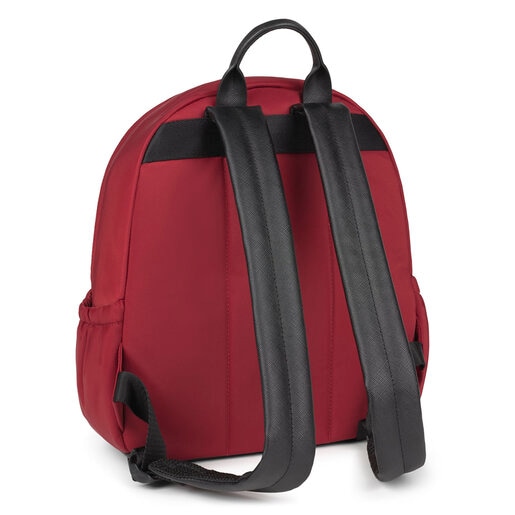 Tous Shelby - Plecak z nylonu w kolorze czerwonym