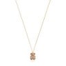 Collier ourson Bold Bear pierres précieuses et or