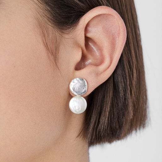 Boucles d’oreilles Duna en Argent