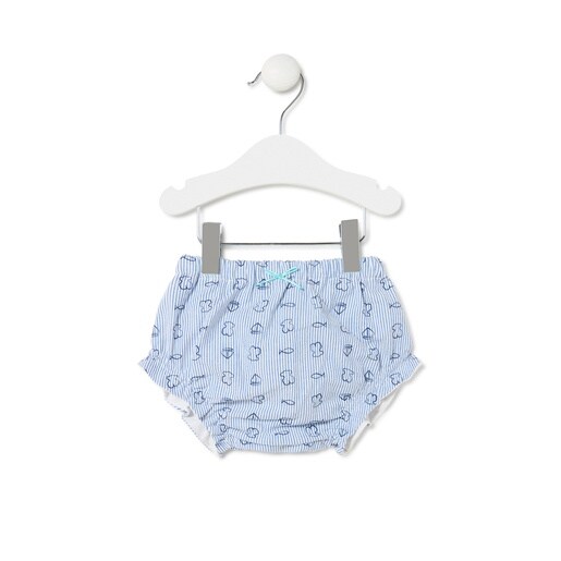 Conjunto de bebé Boat azul