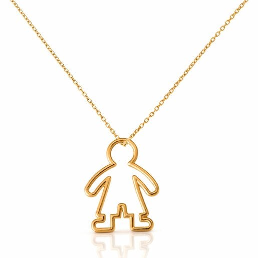 sweetdolls ネックレス Sweet Dolls ボーイ 40cm 18金イエローゴールド | TOUS