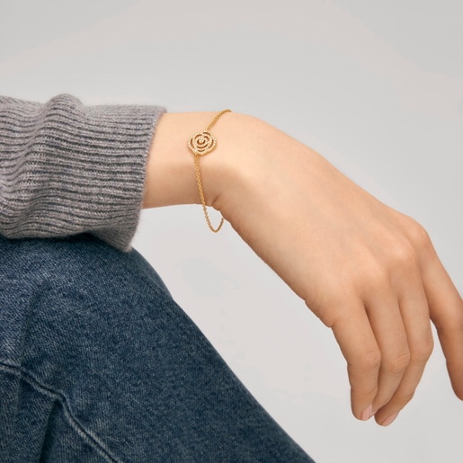 Braçalet TOUS ATELIER d'or amb diamants