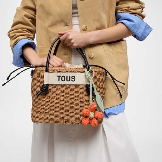 Capazo mediano negro Scoubidou