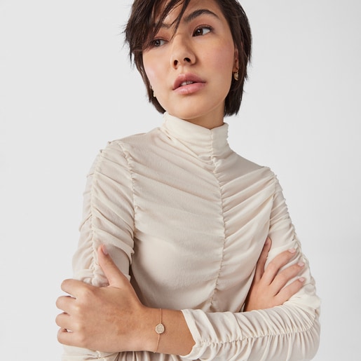 Золотой браслет Nenufar с бриллиантами