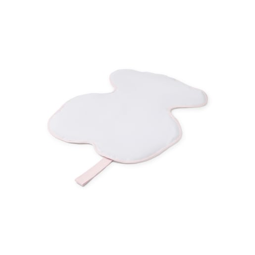 Bear-shaped travel changing mat in Kaos pink