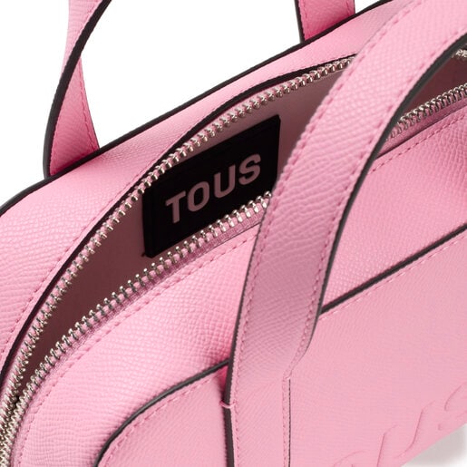 ピンクのスモールボーリングバッグ TOUS La Rue New