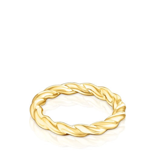 Anillo de oro Twisted