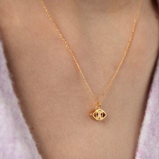 Collar TOUS Good Vibes ojo de oro