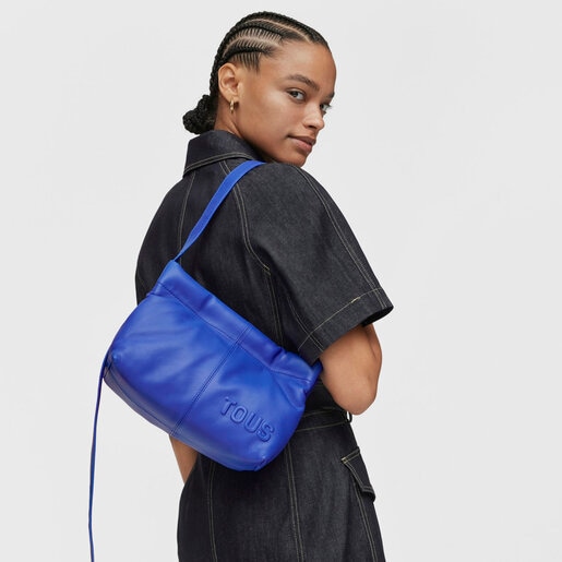Electric blue leather Crossbody bag TOUS Dolsa