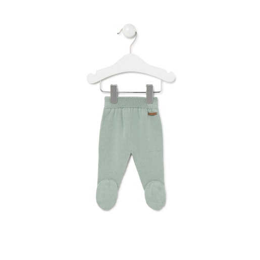 Tricot baby outfit in mist
