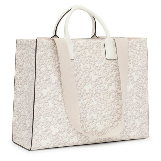 Large light gray Amaya Shopping bag Kaos Mini Evolution | TOUS