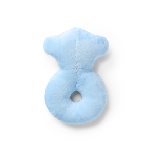 Miś grzechotka Toy Bear w kolorze błękitnym