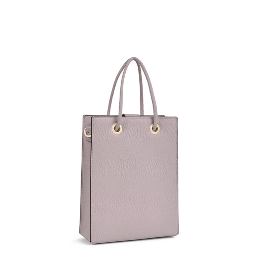 Mini mauve colored TOUS Pop Handbag | TOUS