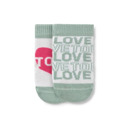 Pack of 2 pairs of baby socks in SSocks mist