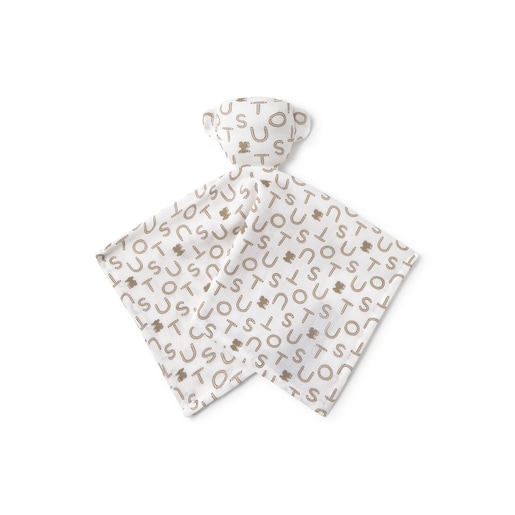 Baby comforter in Soft beige