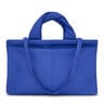 Kožená Nákupní taška TOUS Dolsa elektricky modré barvy
