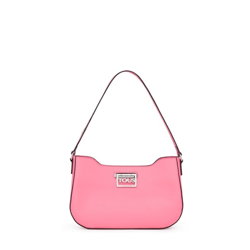 Pink leather TOUS Legacy Baguette bag