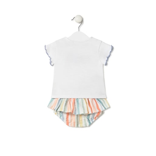 Baby girls outfit in Multi unique