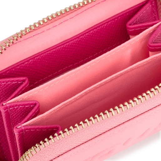 Pink TOUS La Rue Change purse