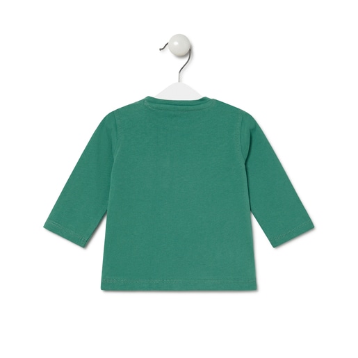 Camiseta Casual Verde