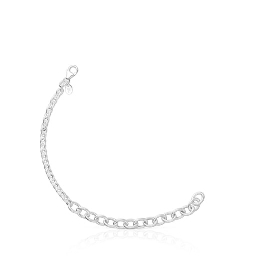 Silver TOUS Calin Bracelet with rings