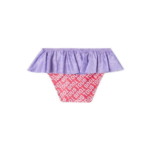 Girls bikini bottoms in Logo lilac