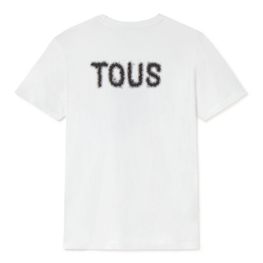 Κοντομάνικο T-shirt TOUS Motifs Spray σε μπλε χρώμα