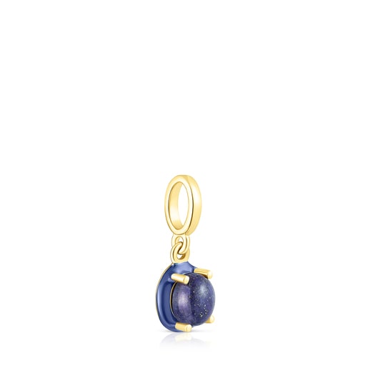 Pendentif TOUS Vibrant Colors avec lapis-lazuli et émail coloré