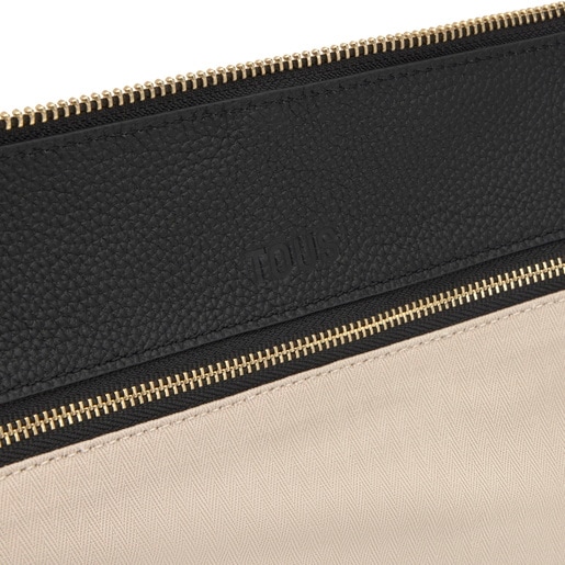 حقيبة كتف باللون الأسود من تشكيلة TOUS Hold