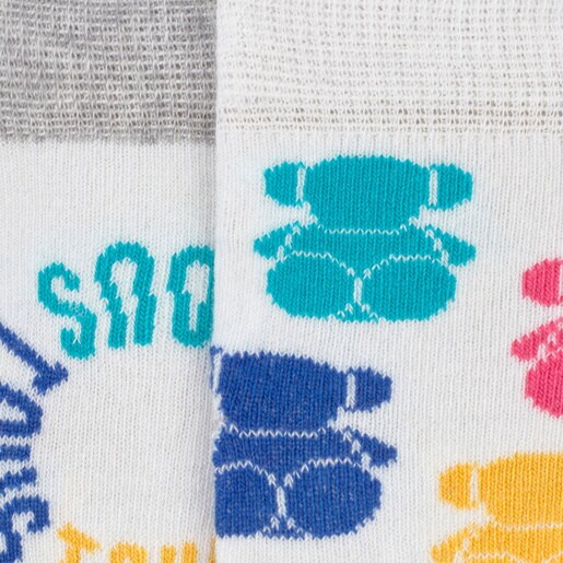 Pack of 2 pairs of baby socks in SSocks unique