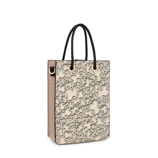 Mini bolsa beige TOUS Kaos Mini Evolution