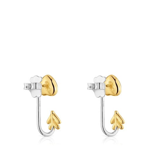 Aretes bicolor TOUS Flechazo