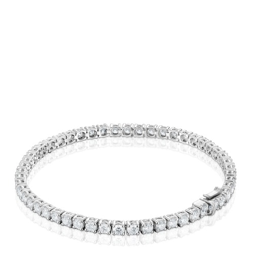 Pulsera riviere de platino con diamantes creados en laboratorio 5,00 ct TOUS Essentials LGD