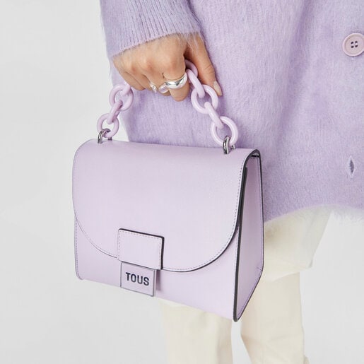 Bandolera pequeña malva TOUS Sylvia